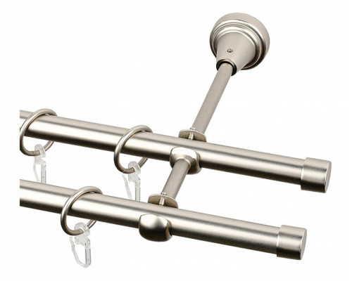 Карниз (400 см) Комплектный Матовый никель