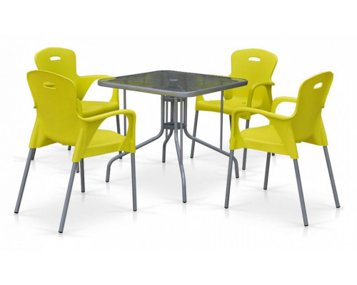 Набор уличный TL80x80/XRF065BY Yellow (4+1)