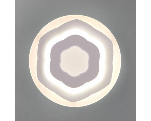 Накладной светильник Eurosvet Siluet 90117/2 белый 16W