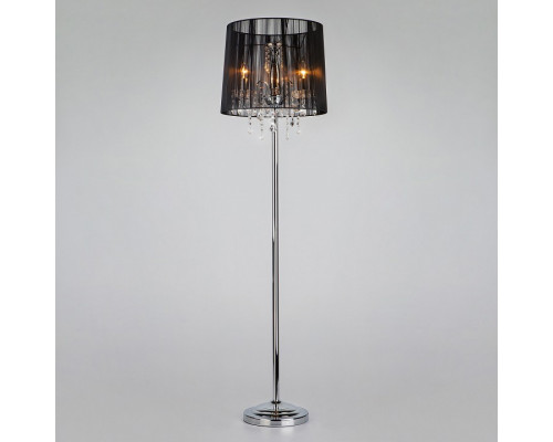 Торшер Eurosvet Allata 2045/3F хром/черный торшер