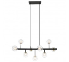 Подвесная люстра Zumaline Riano P0454-09B-SDGF