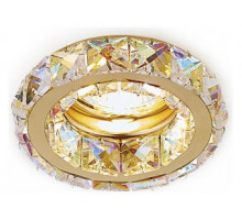 Встраиваемый светильник Ambrella Crystal K112 K112 PR/G