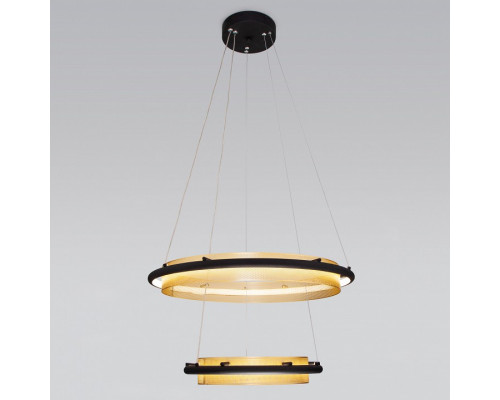 Подвесной светильник Eurosvet Imperio 90241/2 черный/ золото Smart