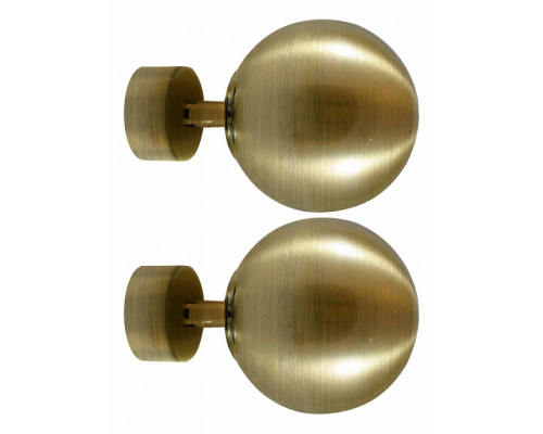 Набор из 2 наконечников для карнизов Шар на ножке