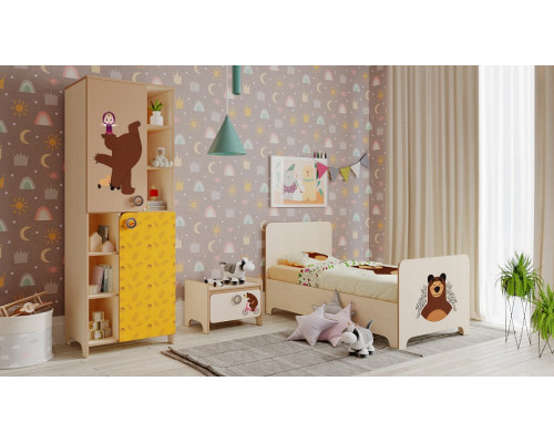 Гарнитур для деткой Маша и медведь Happy Days