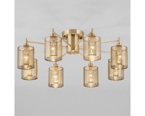 Потолочная люстра Eurosvet Tela 70109/8 античная бронза
