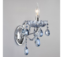 Бра Eurosvet Darfina 3015/1 хром/лазурный хрусталь Strotskis