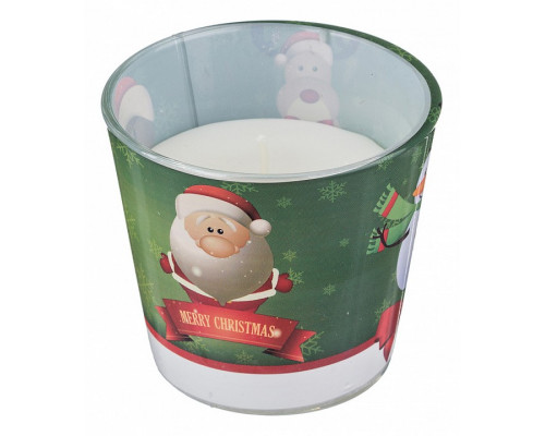 Свеча ароматическая (9x8 см) Новый год