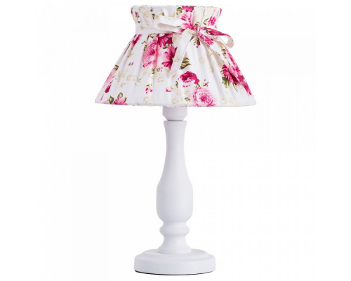 Настольная лампа декоративная Arte Lamp Margherita A7028LT-1WH