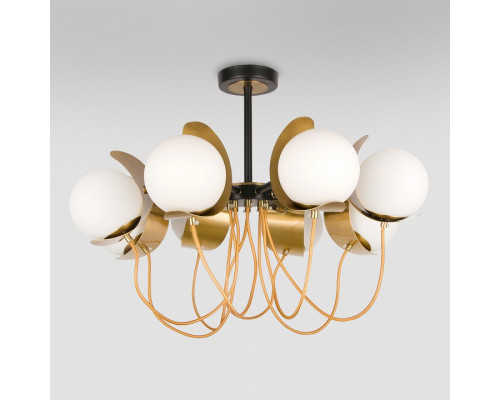 Люстра на штанге Eurosvet Amato 70110/8 черный