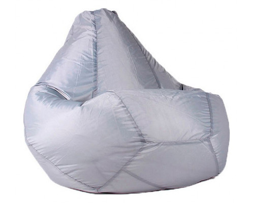 Кресло-мешок Серое Оксфорд 3XL