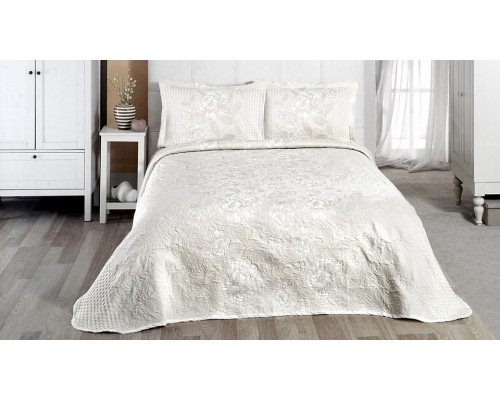 Покрывало с наволочками евростандарт JARDIN