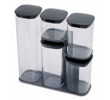 Набор из 5 банок для пищевых продуктов (30x10.5x32.5 см) Podium 81071