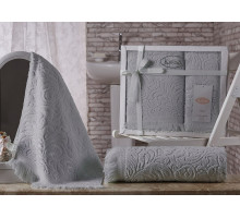 Набор из 2 полотенец для ванной (70x140 см) Esra