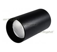 Накладной светильник Arlight  SP-POLO-R85-1-15W Warm White 40deg (Black, Black Ring)