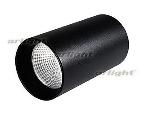 Накладной светильник Arlight  SP-POLO-R85-1-15W Warm White 40deg (Black, Black Ring)