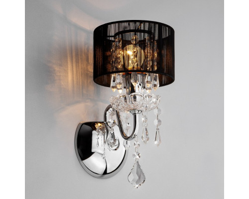 Бра Eurosvet Allata 2045/1 хром/черный