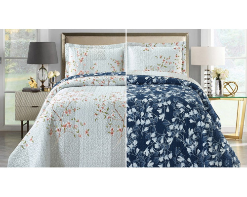 Покрывало с наволочками полутораспальное Cler