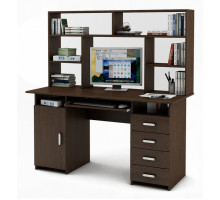 Стол компьютерный Лайт-7К СН