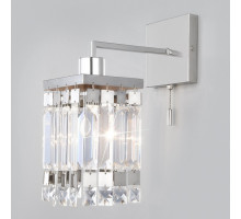 Бра Eurosvet Barra 10100/1 хром/прозрачный хрусталь Strotskis