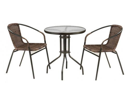 Набор уличный Асоль-1C TLH-037B-R3/TLH060-D60 Brown 2Pcs