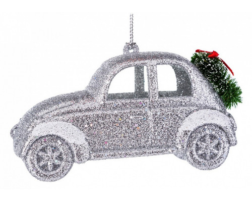 Елочная игрушка (10.5х4х6 см) Машинка 865-376