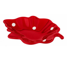 Блюдо декоративное (26.5х18х4.5 см) Горошек 358-1421