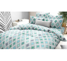 Постельное белье полутораспальное Ромбы