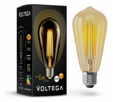 Лампа светодиодная Voltega Loft Led E27 6Вт 2800K 