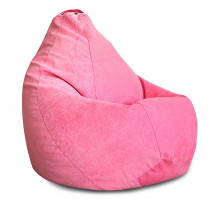 Кресло-мешок Розовый Микровельвет L