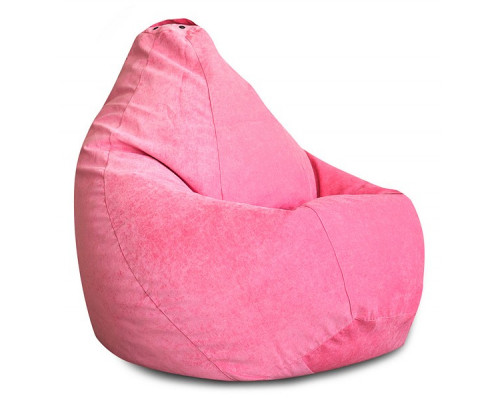 Кресло-мешок Розовый Микровельвет L