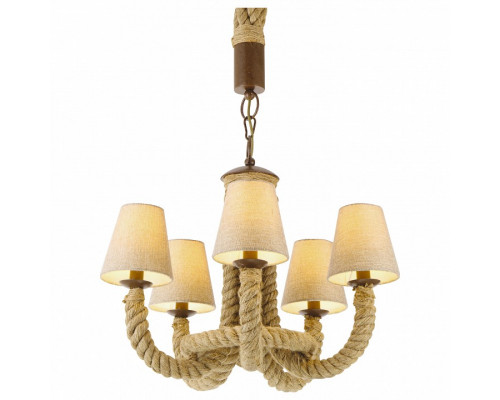 Подвесная люстра Arte Lamp Corda A8958LM-5BR