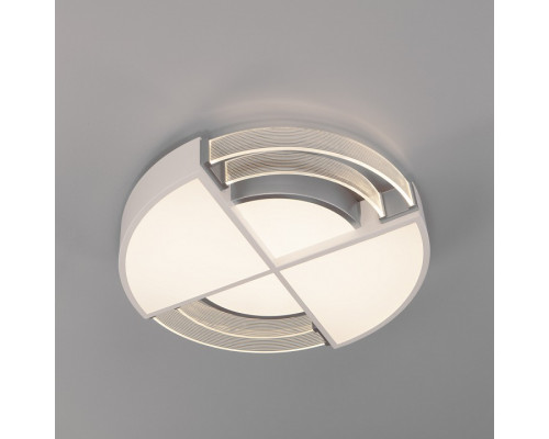 Накладной светильник Eurosvet Target 90181/1 белый/серебро