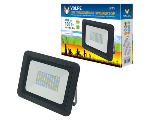 Настенный прожектор Volpe ULF-Q511 ULF-Q511 100W/DW IP65 220-240В BLACK картон