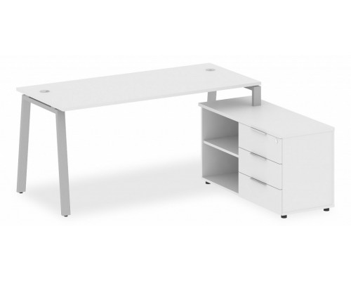 Стол письменный Metal System БА.РС-СТС-2.4 (R)