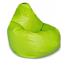Кресло-мешок Салатовая ЭкоКожа L