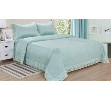 Постельное белье с одеялом семейное Тиара