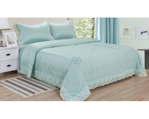 Постельное белье с одеялом семейное Тиара