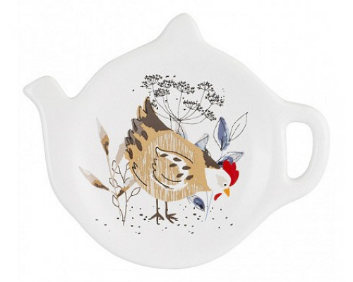 Подставка под чайные пакетики (13.2х11.1х1.6 см) Country Hens P_0059.639