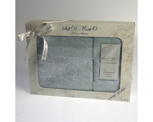 Набор из 2 полотенец для ванной Maria S.032ментол