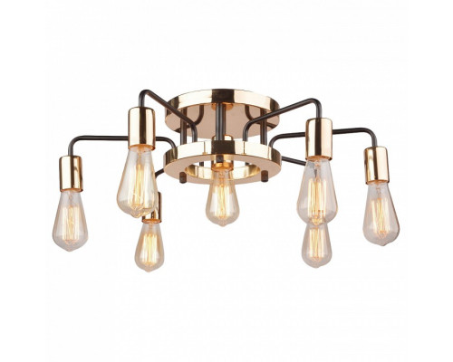 Потолочная люстра Arte Lamp Gelo A6001PL-7BK