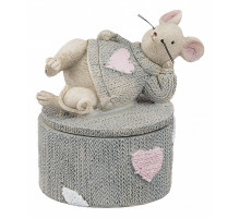 Шкатулка декоративная Мышка 162-575
