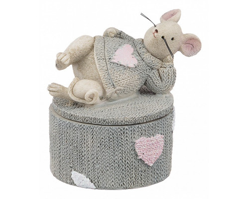 Шкатулка декоративная Мышка 162-575