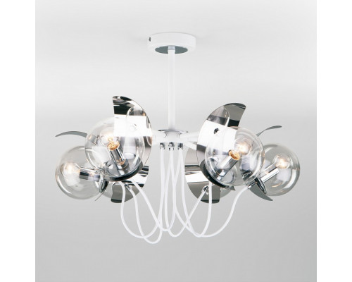 Люстра на штанге Eurosvet Amato 70110/6 белый