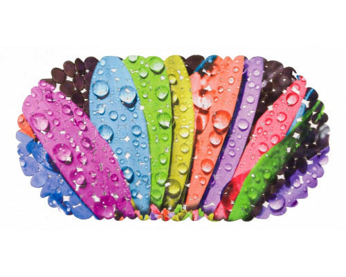 Коврик для ванной (67x36 см) Радуга