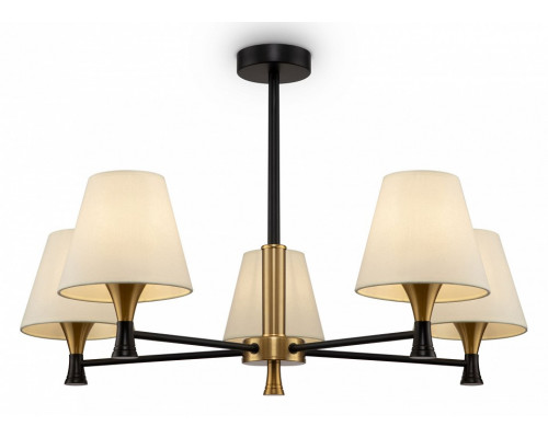 Люстра на штанге Freya Perfetto FR5098PL-05BBS