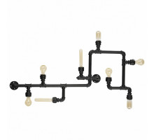 Накладной светильник Ideal Lux Plumber PLUMBER PL8 NERO