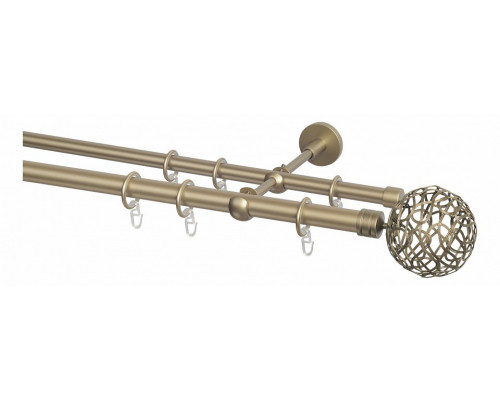 Карниз (160 см) Шар плетеный