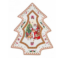 Блюдо декоративное (26x21x3.5 см) Christmas collection 586-441