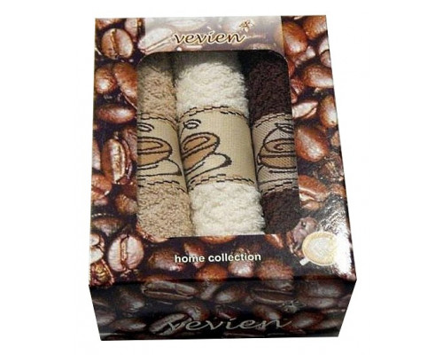 Набор полотенец для ванной Кофе